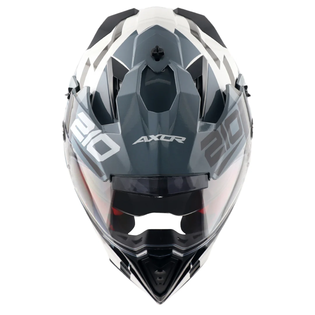 X-Cross Dual Visor Speedometer Helmet - Image 9
