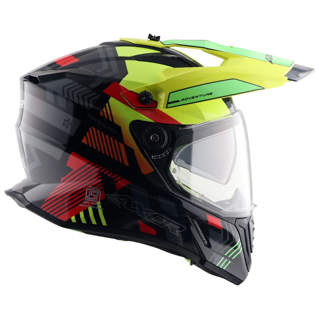 X-Cross Dual Visor Gambling Helmet - Image 16