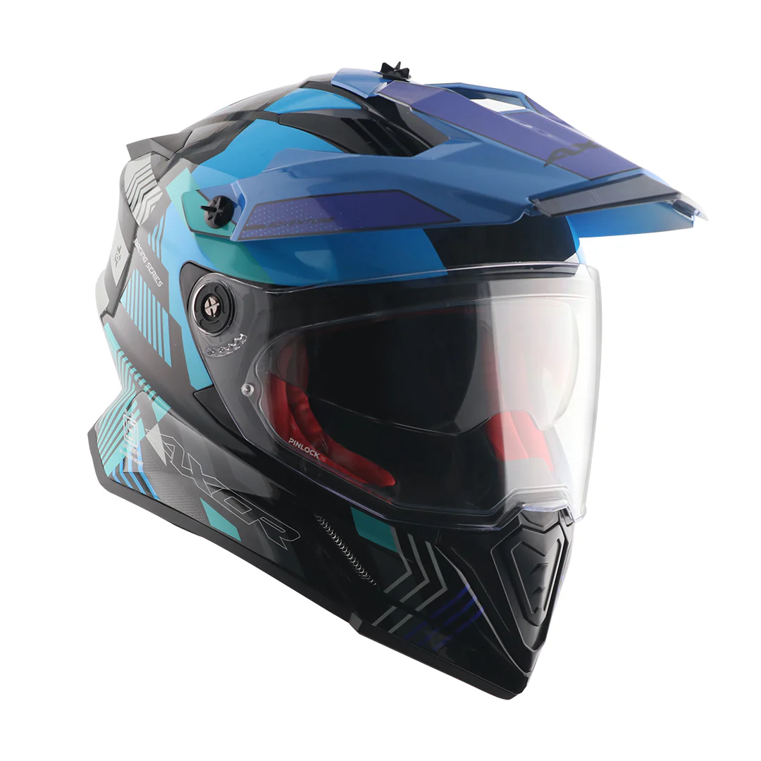 X-Cross Dual Visor Gambling Helmet - Image 8